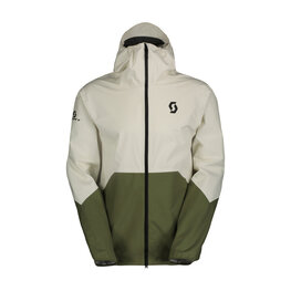 SCOTT vodeodolná bunda - EXPLORAIR LIGHT DRYO 2.5L - biela/zelená