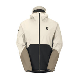 SCOTT vodeodolná bunda - EXPLORAIR LIGHT DRYO 2.5L - biela/čierna