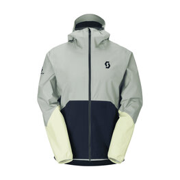 SCOTT vodeodolná bunda - EXPLORAIR LIGHT DRYO 2.5L - šedá/modrá