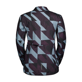 SCOTT Cyklistická vetruodolná bunda - ENDURANCE TECH WB W - čierna/modrá