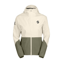 SCOTT vodeodolná bunda - EXPLORAIR LIGHT DRYO 2.5L W - biela/zelená