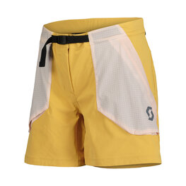 SCOTT Cyklistické nohavice krátke bez trakov - EXPLORAIR ESCAPE W - béžová/ružová