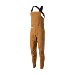 SCOTT Cyklistické nohavice dlhé s trakmi - SCO BIB PANTS M'S TRAIL TUNED - hnedá