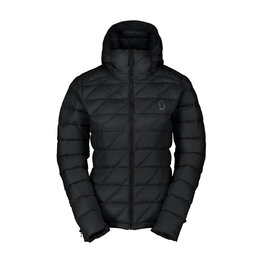 SCOTT Cyklistická zateplená bunda - INSULOFT LIGHT DOWN W - čierna