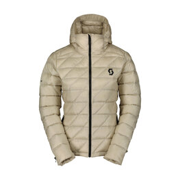 SCOTT Cyklistická zateplená bunda - INSULOFT LIGHT DOWN W - biela