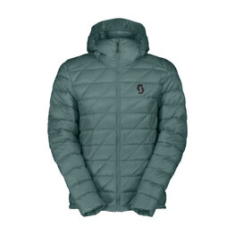 SCOTT Cyklistická zateplená bunda - INSULOFT LIGHT DOWN - modrá