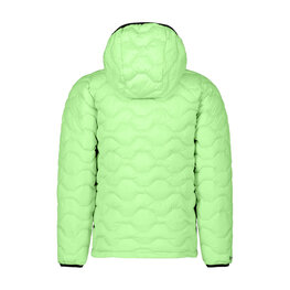 SCOTT Cyklistická zateplená bunda - INSULOFT WARM JR - svetlo zelená