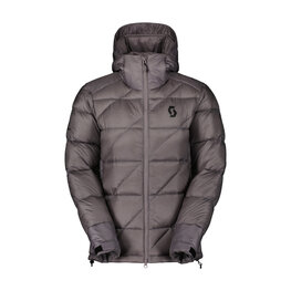 SCOTT Cyklistická zateplená bunda - INSULOFT WARM DOWN W - šedá