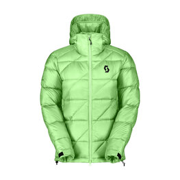 SCOTT Cyklistická zateplená bunda - INSULOFT WARM DOWN W - zelená