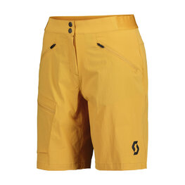 SCOTT Cyklistické nohavice krátke bez trakov - EXPLORAIR LIGHT W - béžová