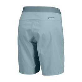SCOTT Cyklistické nohavice krátke bez trakov - EXPLORAIR LIGHT W - modrá