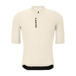 SCOTT Cyklistický dres s krátkym rukávom - PRO - biela