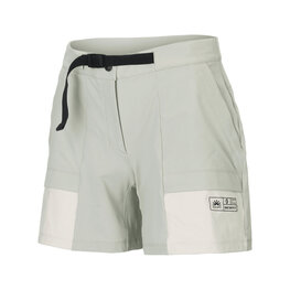 SCOTT Cyklistické nohavice krátke bez trakov - EXPLORAIR ESCAPE W - šedá/biela