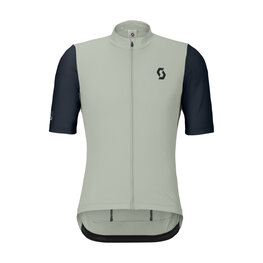 SCOTT Cyklistický dres s krátkym rukávom - ENDURANCE - šedá/modrá