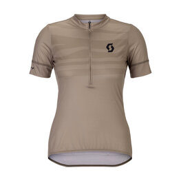 SCOTT Cyklistický dres s krátkym rukávom - ENDURANCE LT W - šedá