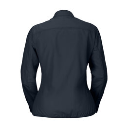 SCOTT Cyklistická vetruodolná bunda - ENDURANCE WB W - modrá