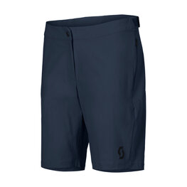 SCOTT Cyklistické nohavice krátke bez trakov - VERTIC LT W/PAD W - modrá