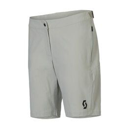 SCOTT Cyklistické nohavice krátke bez trakov - VERTIC LT W/PAD W - šedá