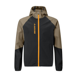 SCOTT vodeodolná bunda - EXPLORAIR LIGHT DRYO 2.5L JR - čierna/béžová