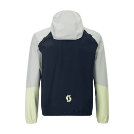 SCOTT vodeodolná bunda - EXPLORAIR LIGHT DRYO 2.5L JR - modrá/šedá/žltá