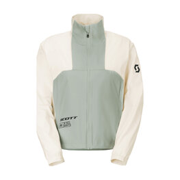 SCOTT vodeodolná bunda - EXPLORAIR ESCAPE W - biela/zelená