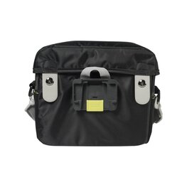 BASIL Cyklistická taška - MILES HANDLEBAR BAG - čierna/žltá