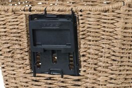 BASIL košík - BREMEN RATTAN LOOK BE/KF - hnedá