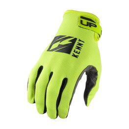 KENNY Cyklistické rukavice dlhoprsté - GLOVES UP 24 - žltá