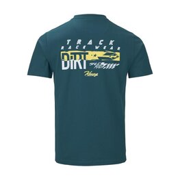 KENNY Cyklistické tričko s krátkym rukávom - CASUAL - modrá