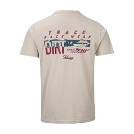 KENNY Cyklistické tričko s krátkym rukávom - CASUAL - ivory