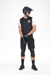 KENNY Cyklistický dres s krátkym rukávom - INDY 25 - čierna