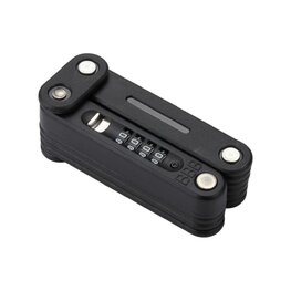 BBB zámok na bicykel - BBL-72 CODEFOLD - čierna