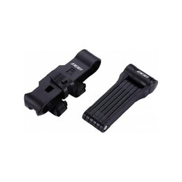 BBB zámok na bicykel - BBL-71 POWERFOLD - čierna