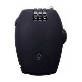 BBB zámok na bicykel - BBL-53 MINICASE - čierna