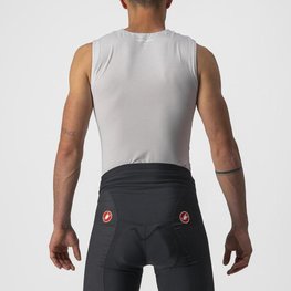 CASTELLI Cyklistické tričko bez rukávov - ACTIVE COOLING - šedá