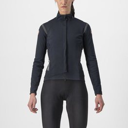 CASTELLI Cyklistická zateplená bunda - PERFETTO ROS 2 W - čierna