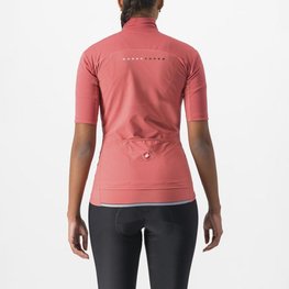 CASTELLI Cyklistický dres s krátkym rukávom - PERFETTO RoS 2 W WIND - červená