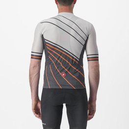 CASTELLI Cyklistický dres s krátkym rukávom - SPEED STRADA - šedá