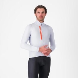 CASTELLI Cyklistický dres s dlhým rukávom zimný - ENTRATA THERMAL - strieborná