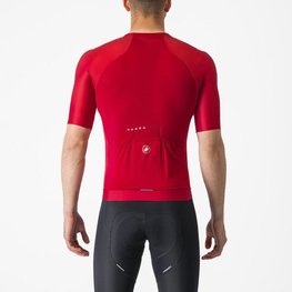 CASTELLI Cyklistický dres s krátkym rukávom - AERO RACE 7.0 - červená