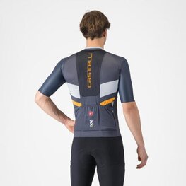 CASTELLI Cyklistický dres s krátkym rukávom - UNLIMITED PRO - modrá
