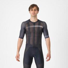 CASTELLI Cyklistický dres s krátkym rukávom - CLIMBER´S A/C - čierna
