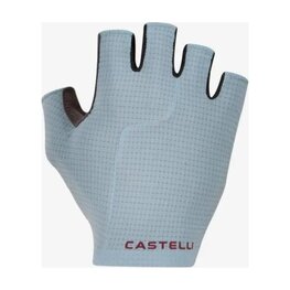 CASTELLI Cyklistické rukavice krátkoprsté - PREMIO EVO - modrá