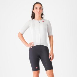 CASTELLI Cyklistické nohavice krátke s trakmi - FREE AERO RACE S W - čierna