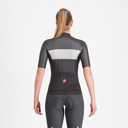 CASTELLI Cyklistický dres s krátkym rukávom - ELEGANTE - čierna