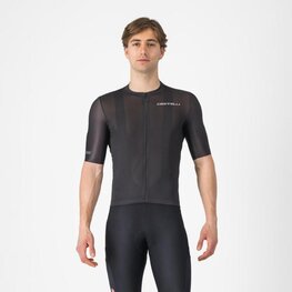 CASTELLI Cyklistický dres s krátkym rukávom - UNLIMITED ENTRATA 3 - čierna