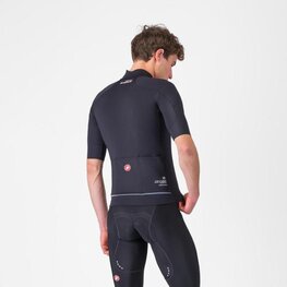 CASTELLI Cyklistická vetruodolná bunda - DO.DI.CI. SHORT SLEEVE - čierna