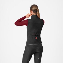 CASTELLI Cyklistická vesta - PERFETTO AIR W - čierna