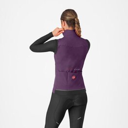 CASTELLI Cyklistická vesta - PERFETTO AIR W - fialová