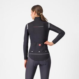 CASTELLI Cyklistická zateplená bunda - PERFETTO ROS 3 W - čierna